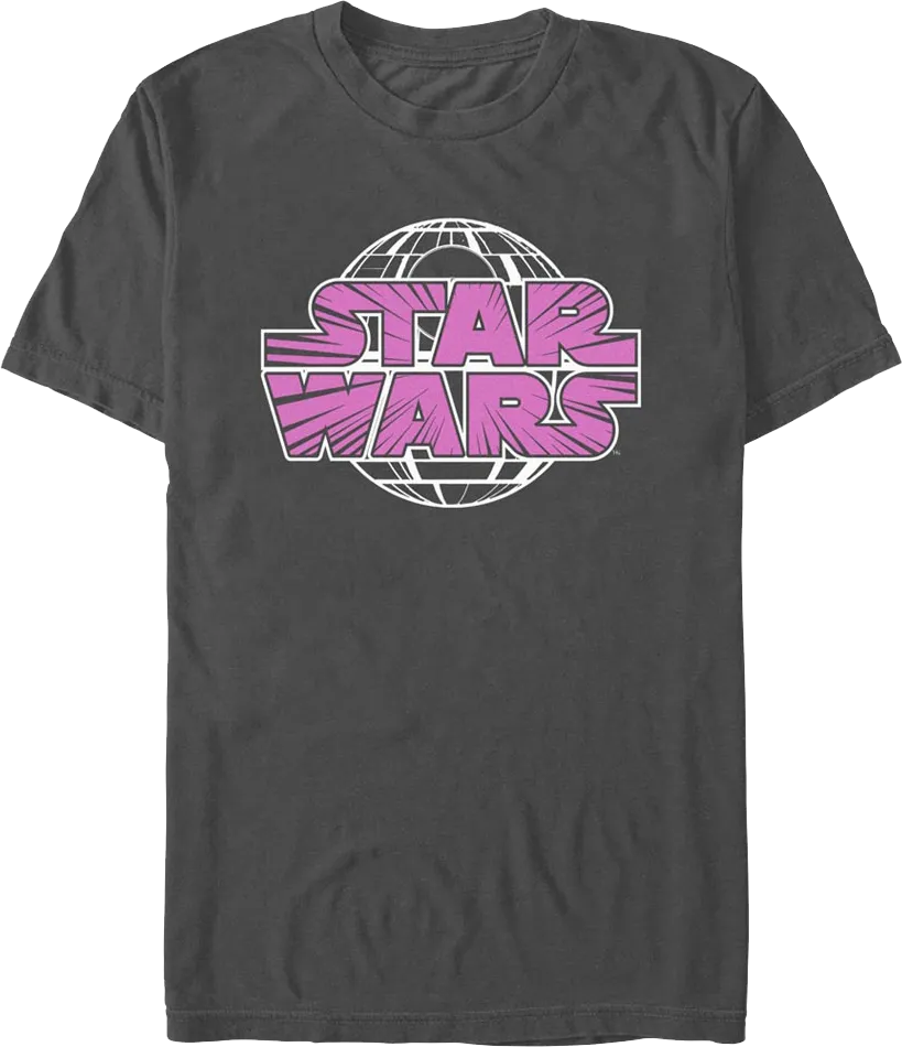 Death Star Bursting Logo Star Wars T-Shirt