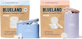 Dishwasher & Laundry Duo | Dishwasher Detergent Tablet Starter Set | Laundry Detergent Tablet Starter Set | Plastic-Free & Eco Friendly | Alternative to Liquid Pods or Sheets