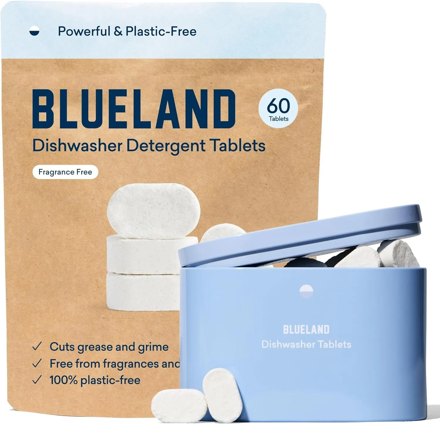 Dishwasher & Laundry Duo | Dishwasher Detergent Tablet Starter Set | Laundry Detergent Tablet Starter Set | Plastic-Free & Eco Friendly | Alternative to Liquid Pods or Sheets