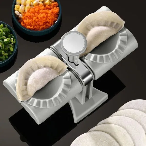Double head automatic dumpling maker mould
