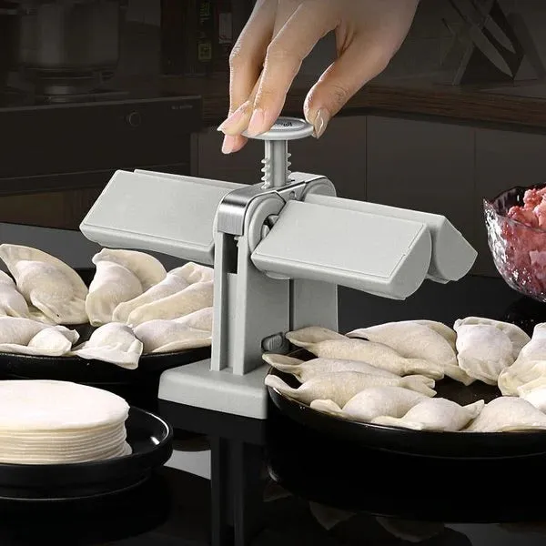 Double head automatic dumpling maker mould