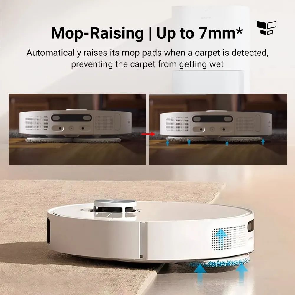 Dreame L10s Ultra Robot Vacuum & Mop Cleaner with Self-Refilling & Self-Emptying Base Station - White