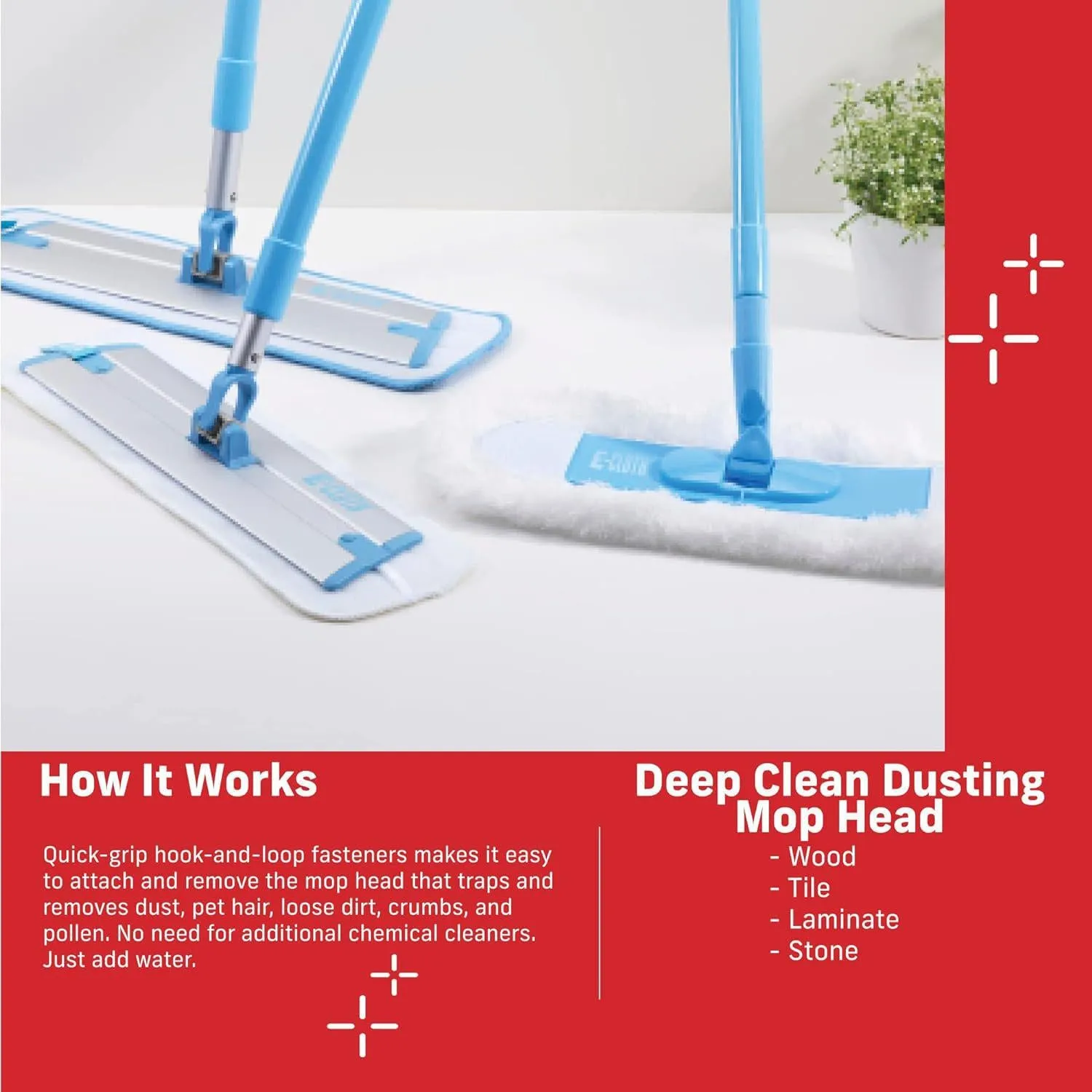 E-Cloth Dust Mop Head