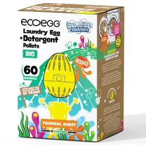 EcoEgg SpongeBob 60 Wash BIO Laundry Egg - Tropical Burst