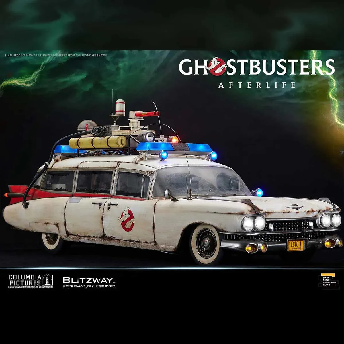 ECTO-1 "Ghostbusters: Afterlife", Blitzway 1/6 Scale Vehicle
