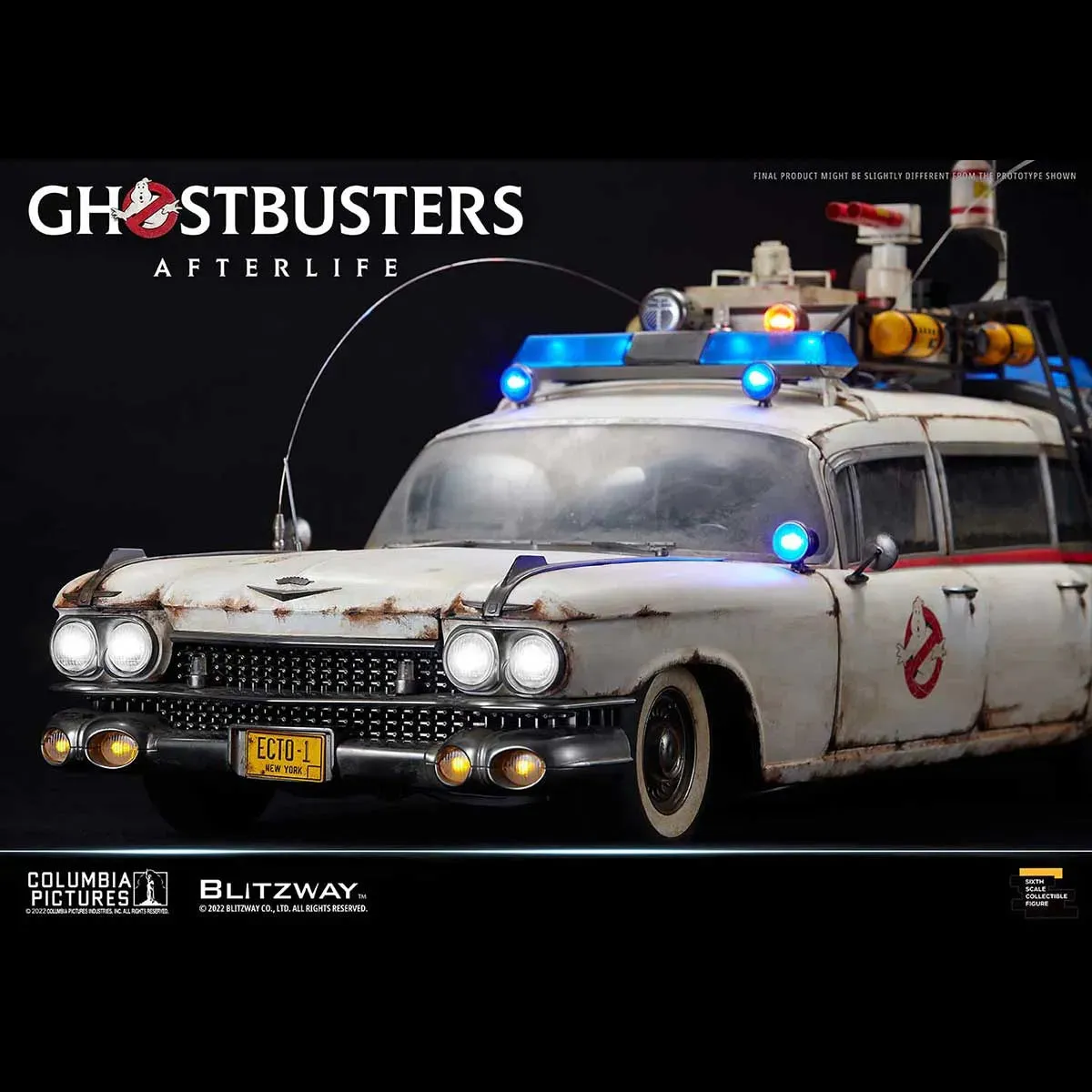 ECTO-1 "Ghostbusters: Afterlife", Blitzway 1/6 Scale Vehicle