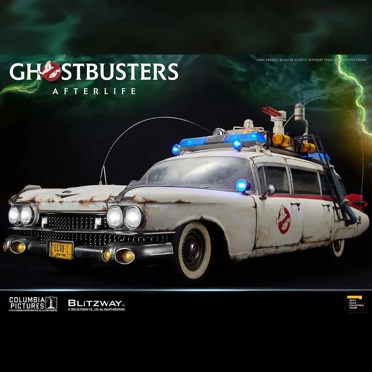 ECTO-1 "Ghostbusters: Afterlife", Blitzway 1/6 Scale Vehicle