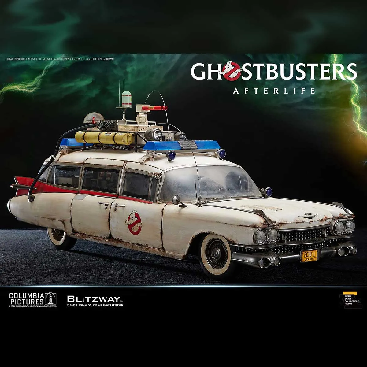 ECTO-1 "Ghostbusters: Afterlife", Blitzway 1/6 Scale Vehicle
