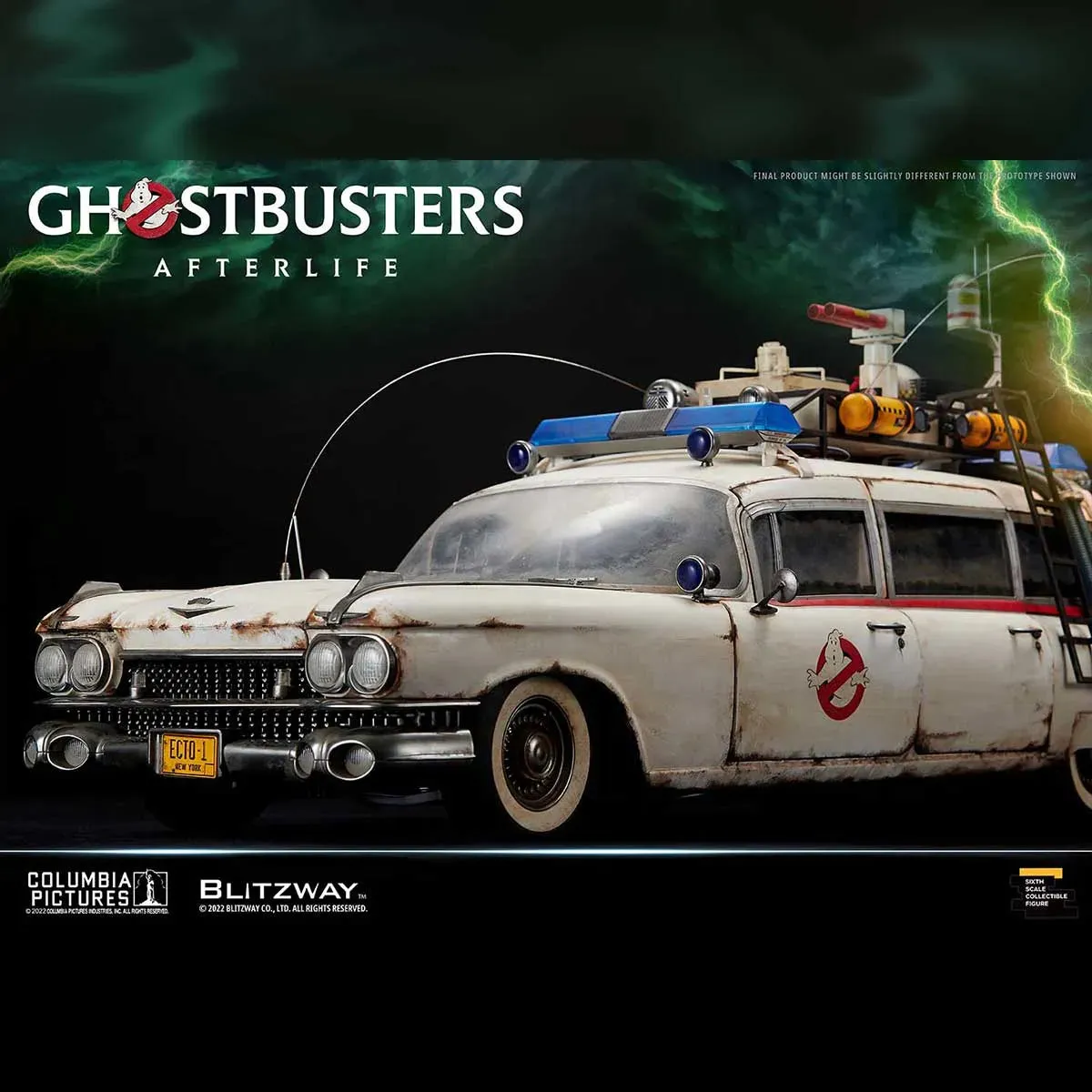 ECTO-1 "Ghostbusters: Afterlife", Blitzway 1/6 Scale Vehicle