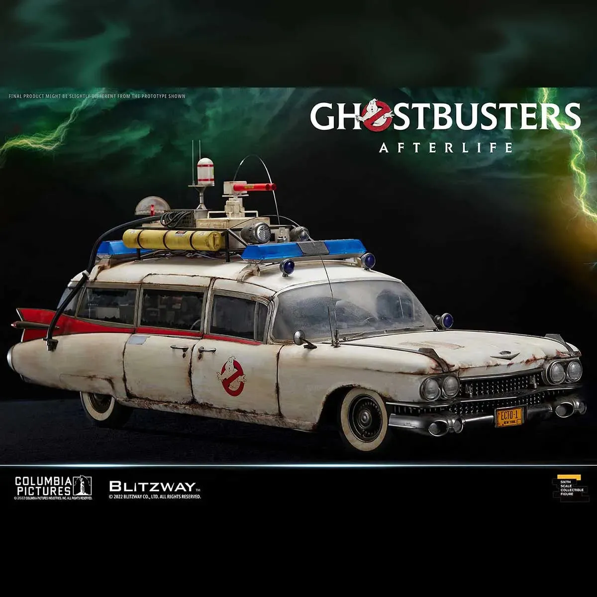 ECTO-1 "Ghostbusters: Afterlife", Blitzway 1/6 Scale Vehicle