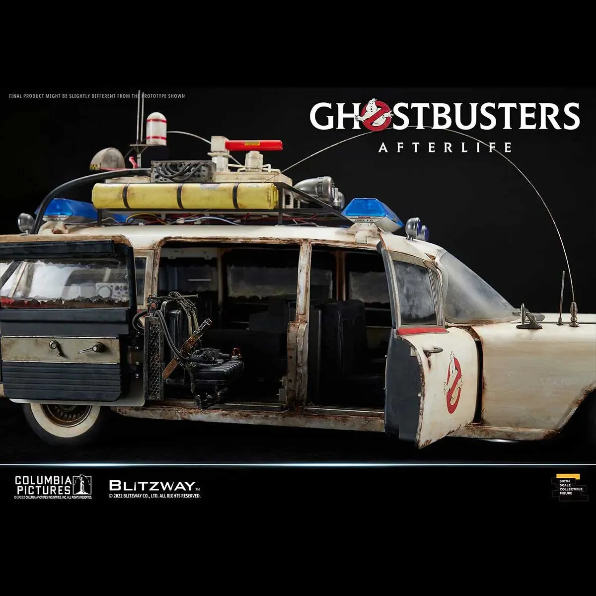 ECTO-1 "Ghostbusters: Afterlife", Blitzway 1/6 Scale Vehicle