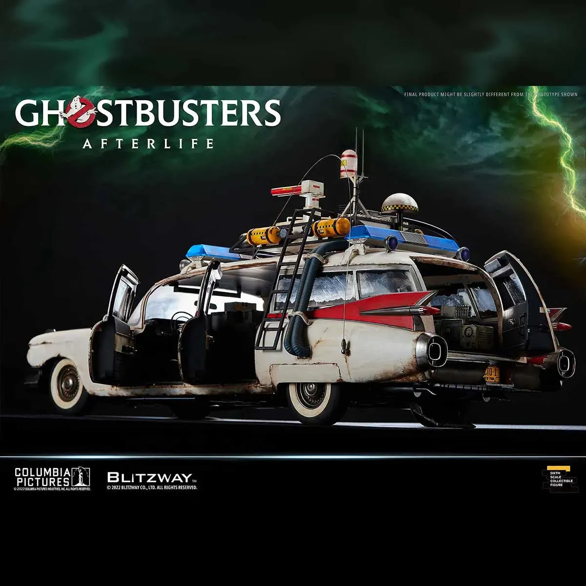 ECTO-1 "Ghostbusters: Afterlife", Blitzway 1/6 Scale Vehicle