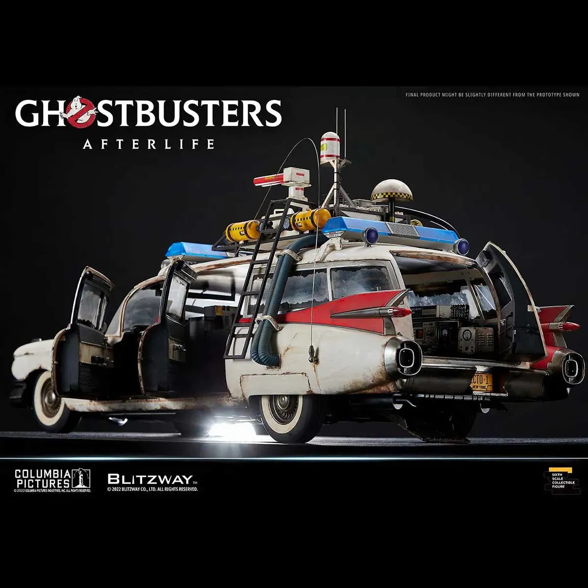 ECTO-1 "Ghostbusters: Afterlife", Blitzway 1/6 Scale Vehicle