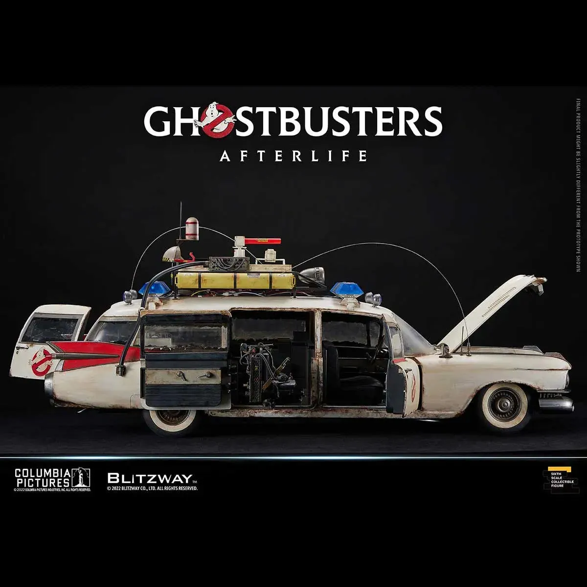 ECTO-1 "Ghostbusters: Afterlife", Blitzway 1/6 Scale Vehicle