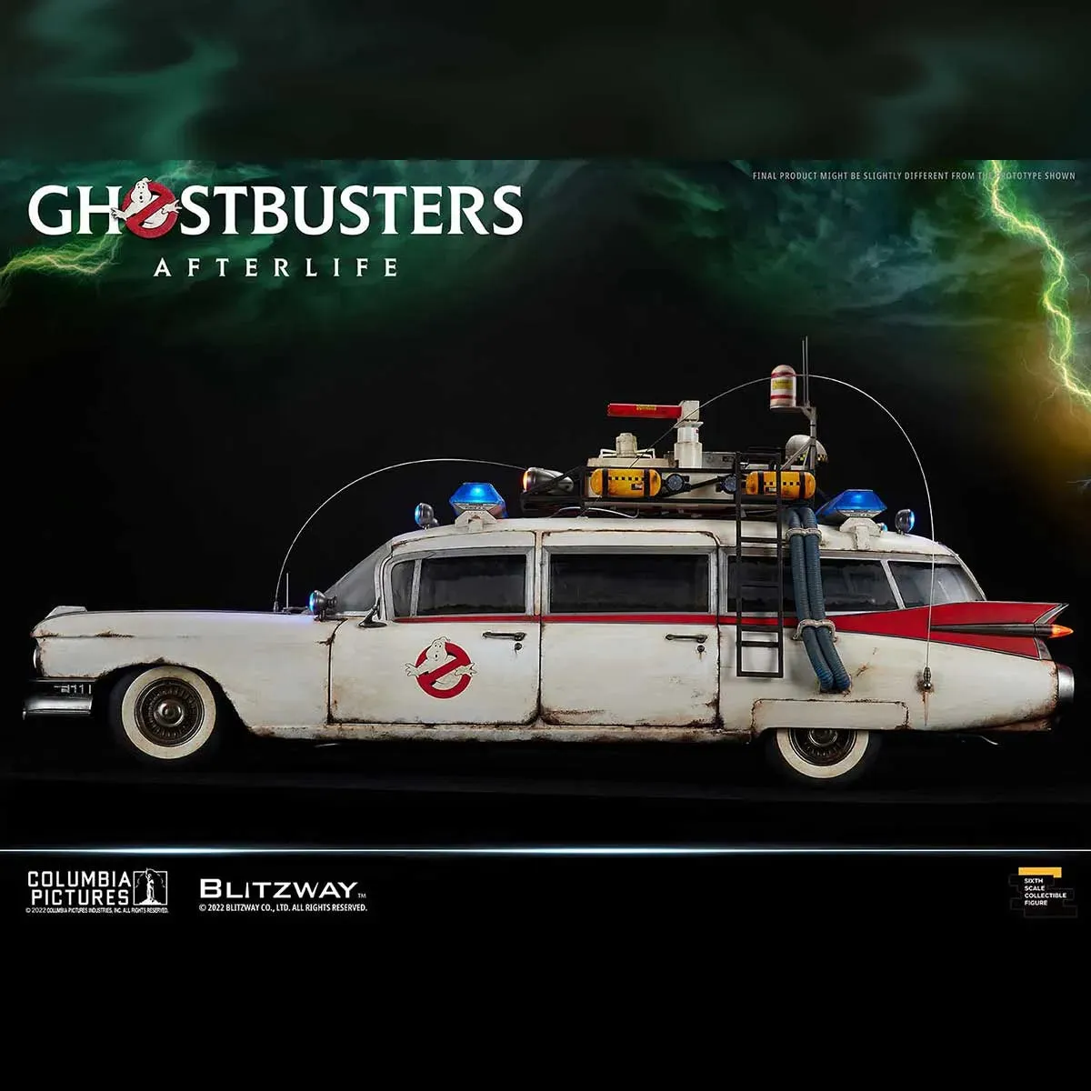 ECTO-1 "Ghostbusters: Afterlife", Blitzway 1/6 Scale Vehicle