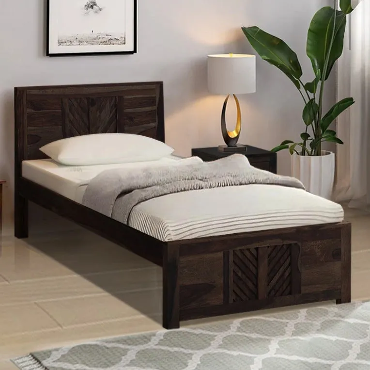 Elista Solid Wood Single Beds