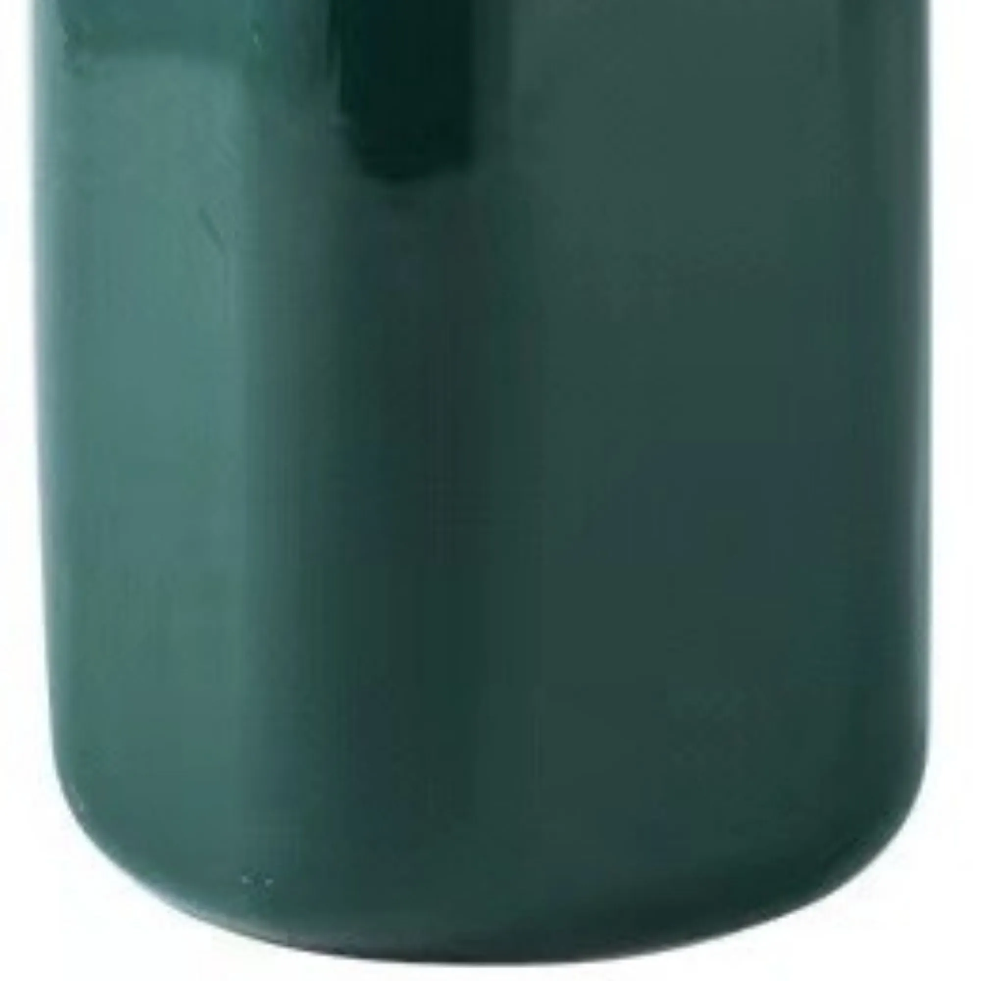 FabSeasons Glossy Green Solid Ceramic Soap Dispenser, 300 ML