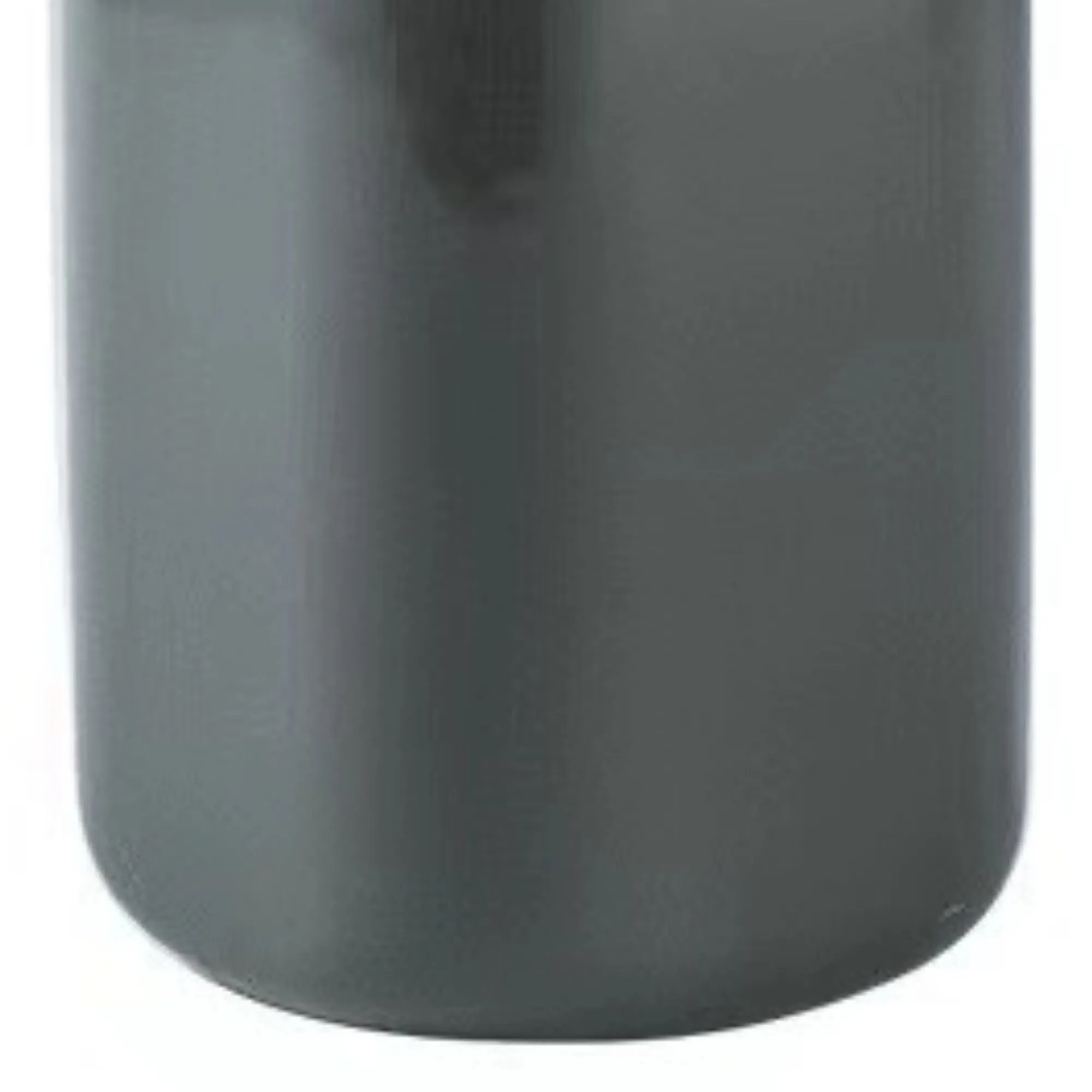FabSeasons Glossy Grey Solid Ceramic Soap Dispenser, 300 ML