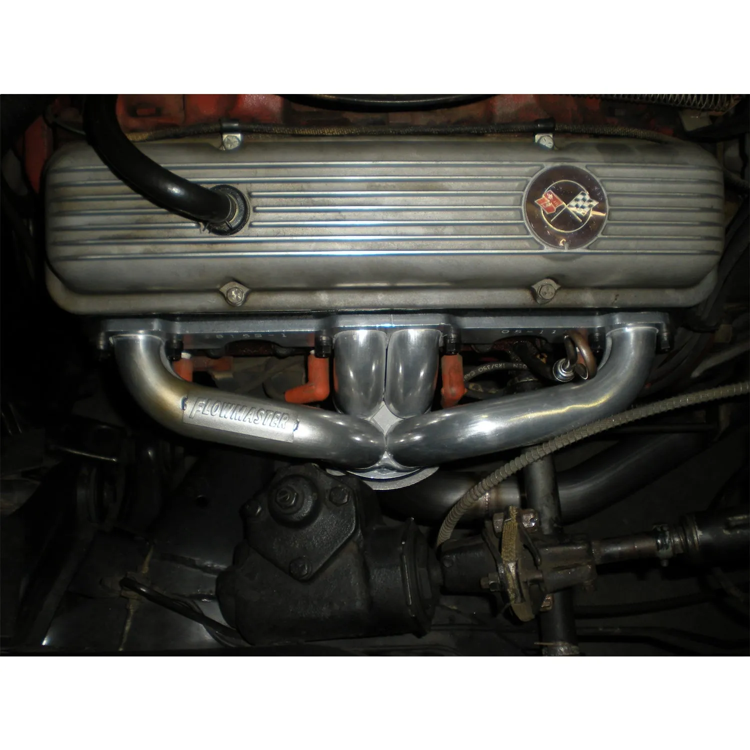Flowmaster Headers - 1957-74 Corvette - Stainless Steel - SB 1-5/8