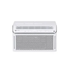 GE Profile Ultra Quiet Window Air Conditioner 8,200 BTU, WiFi Enabled, Ideal for Medium Rooms, Easy Installation with Included Kit, 8K Window AC Unit, White
