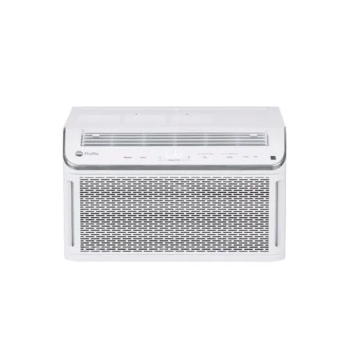 GE Profile Ultra Quiet Window Air Conditioner 8,200 BTU, WiFi Enabled, Ideal for Medium Rooms, Easy Installation with Included Kit, 8K Window AC Unit, White