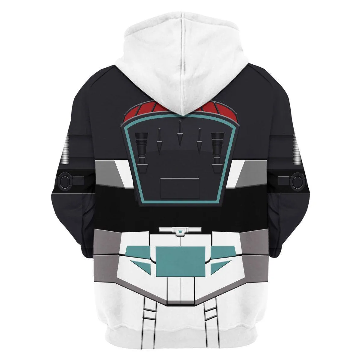Gearhomie Black Convoy Costume Cosplay Hoodie Tracksuit