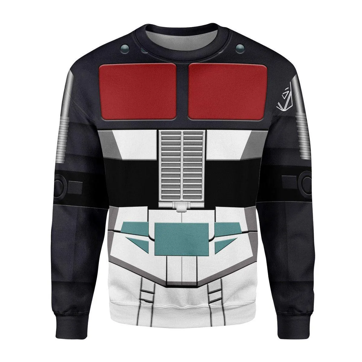 Gearhomie Black Convoy Costume Cosplay Hoodie Tracksuit