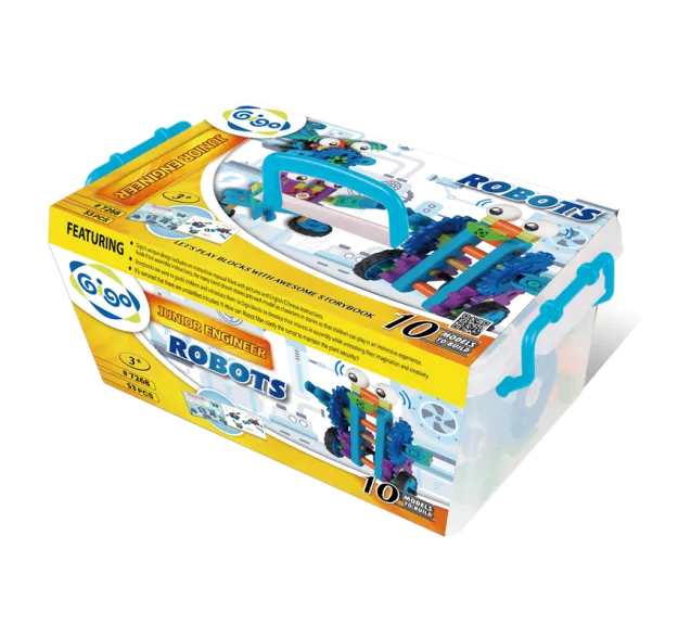 Gigo Junior Engineer Robots (53 Pieces)