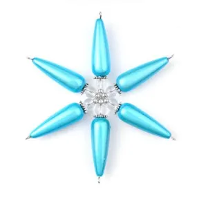 Glowing Snowflake Ornament Kit - Turquoise - Limited Edition
