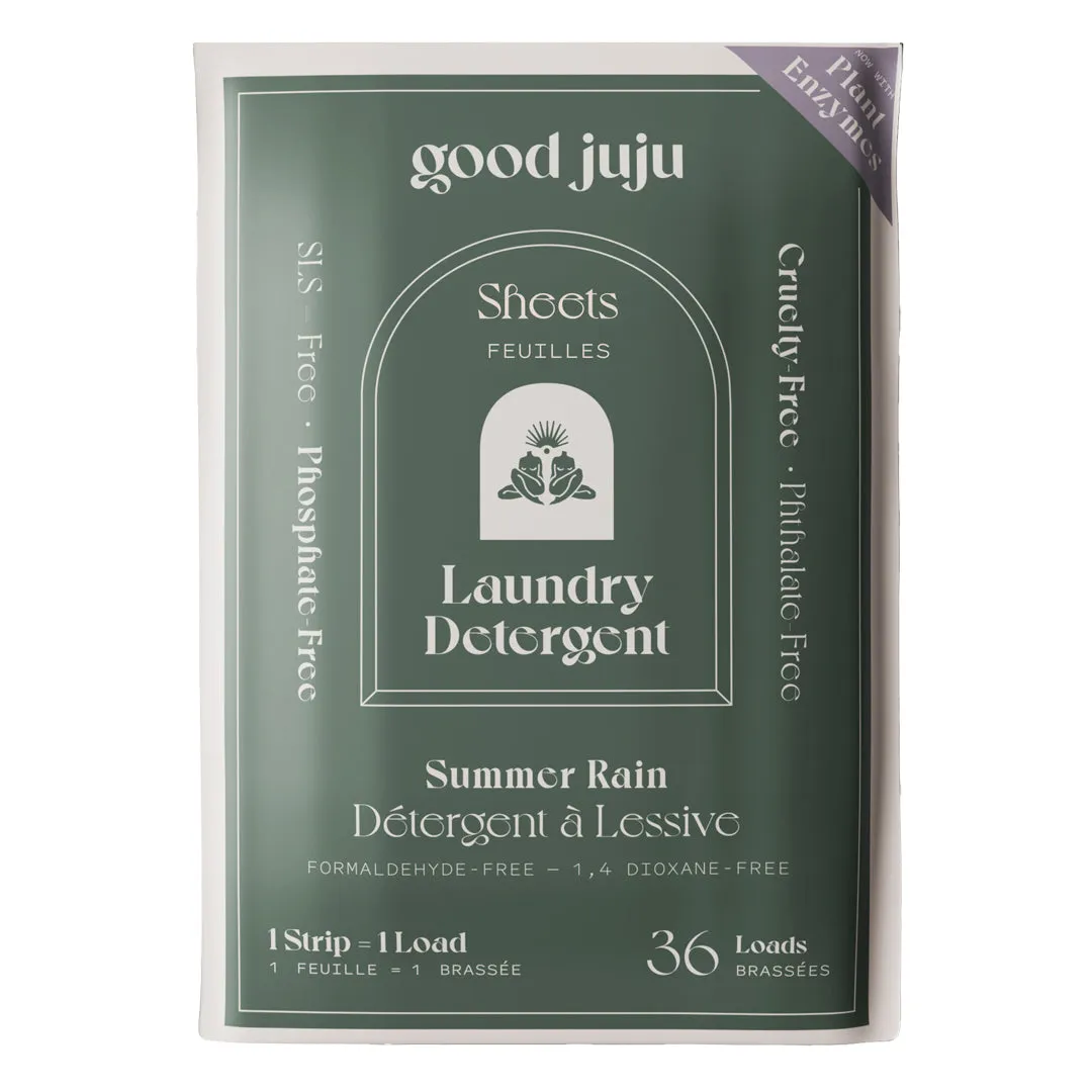 Good Juju Laundry Detergent Sheets