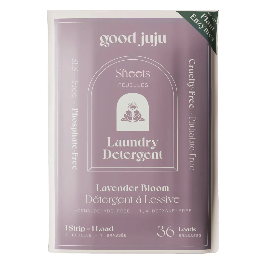 Good Juju Laundry Detergent Sheets