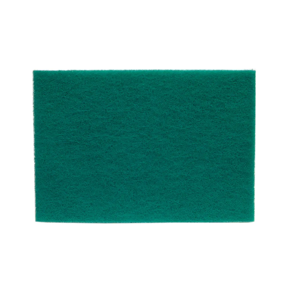 Hand Pad - Norton Bear-Tex 696 Light Green Non-Woven Very Fine Grit 6" x 9" 66261069600