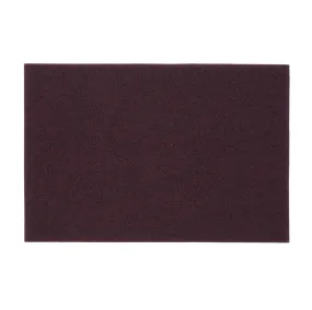 Hand Pad - Norton Bear-Tex 777 Maroon Non-Woven Very Fine Grit 6" x 9" 66261077700