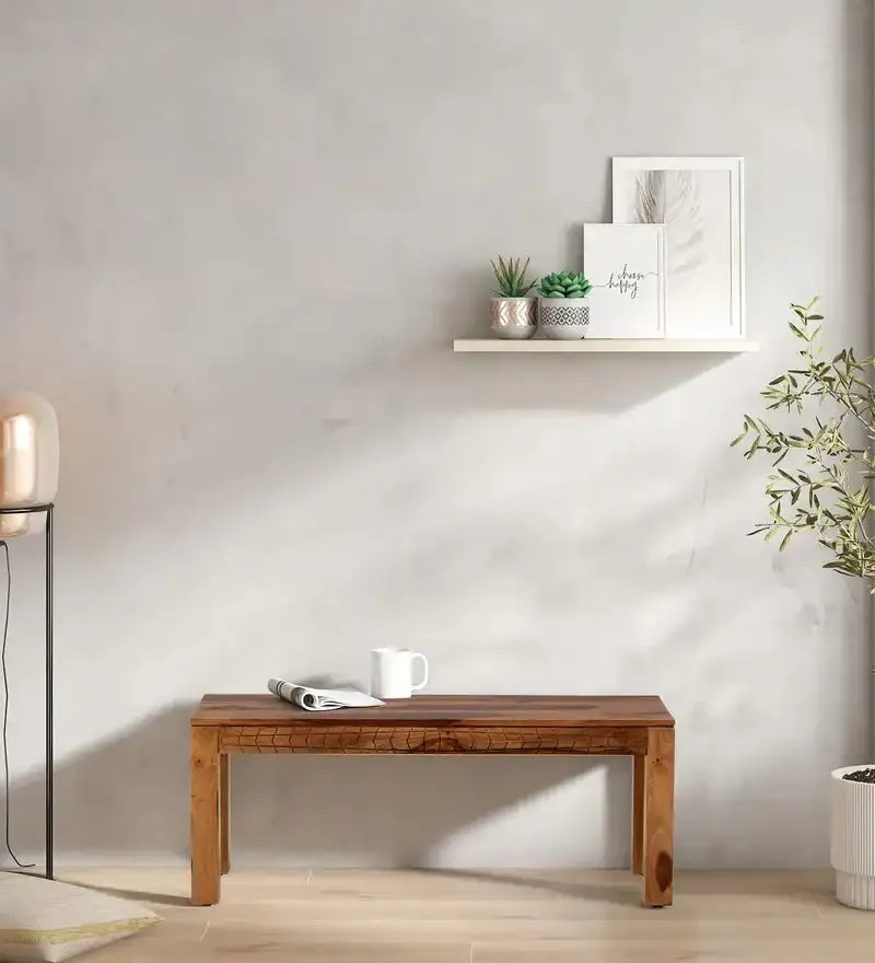 Harmonia Natural Wood Dining Bench