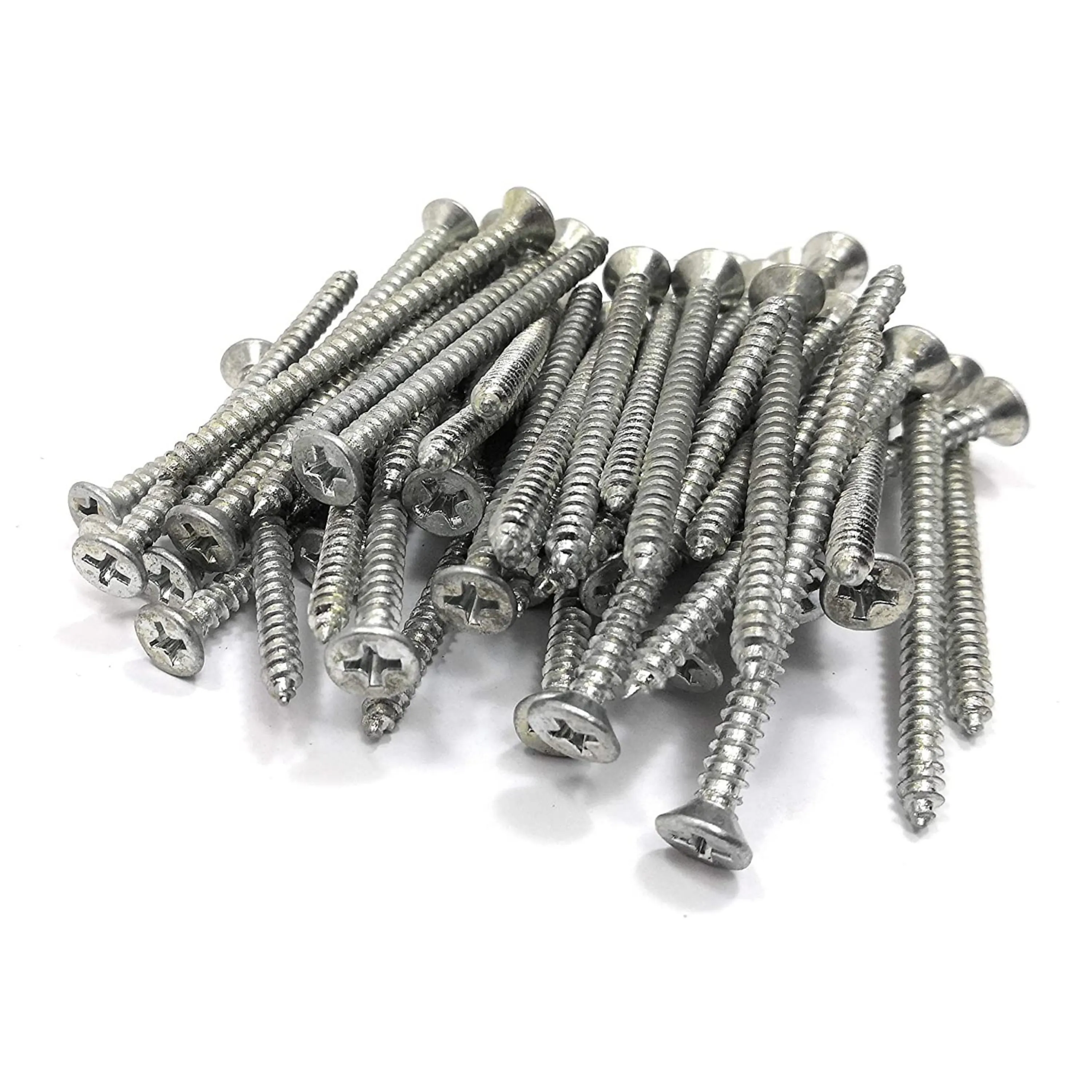 Homdum Assorted Zinc Coated Flat Head Philips Self Taping Screws CSTS1350-461