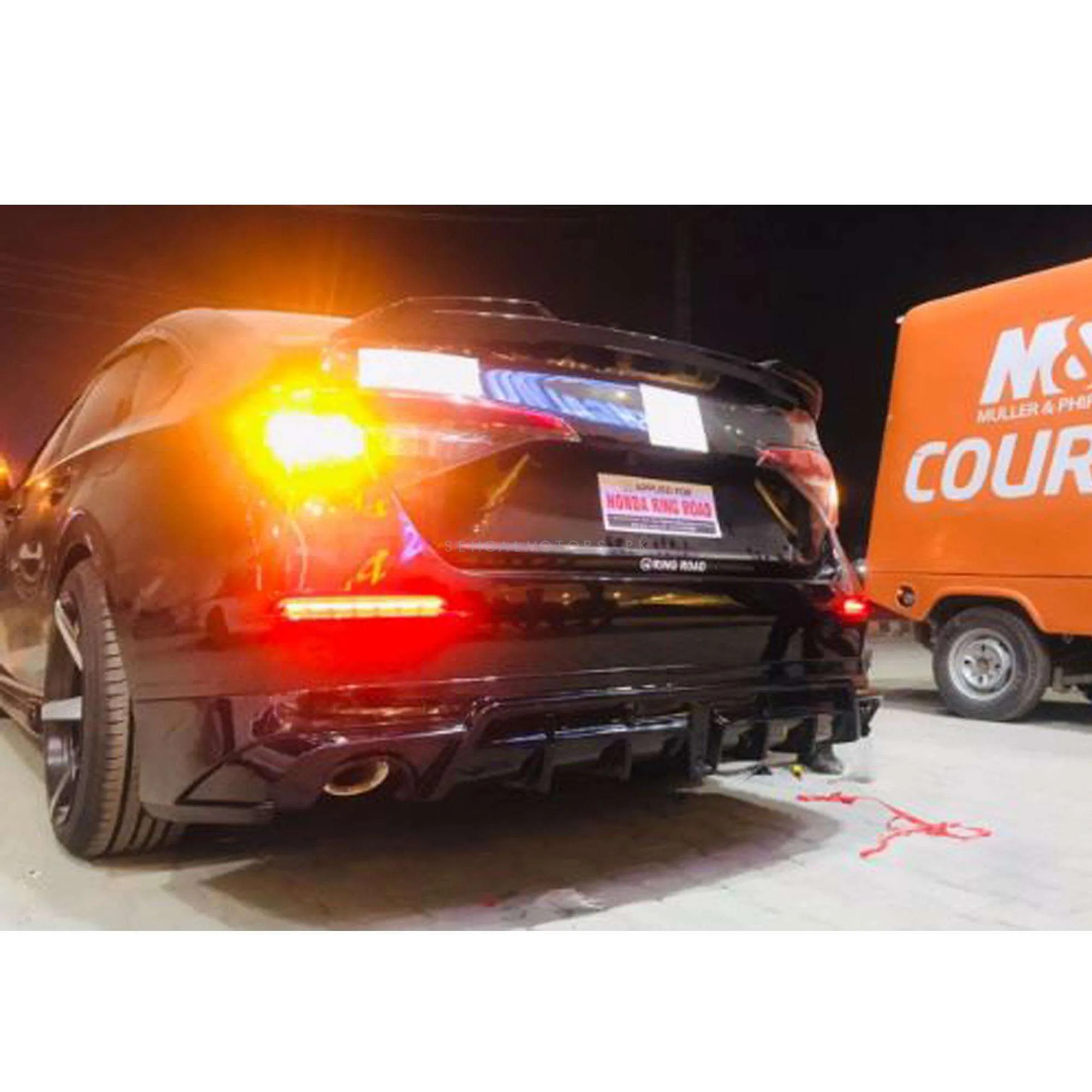 Honda Civic Body Kit Yofer Style 4PC SJX-13 - Model 2022-2024