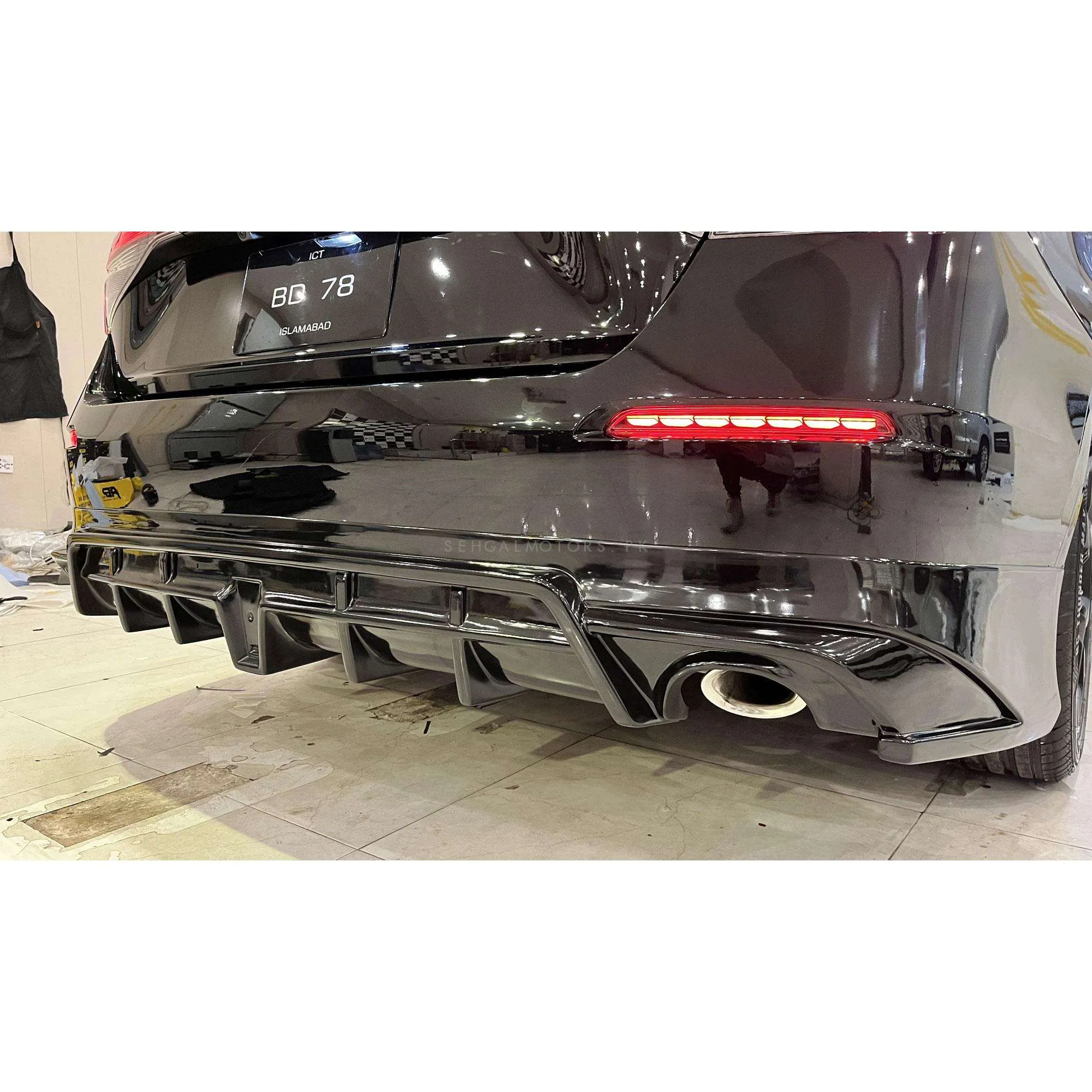 Honda Civic Body Kit Yofer Style 4PC SJX-13 - Model 2022-2024