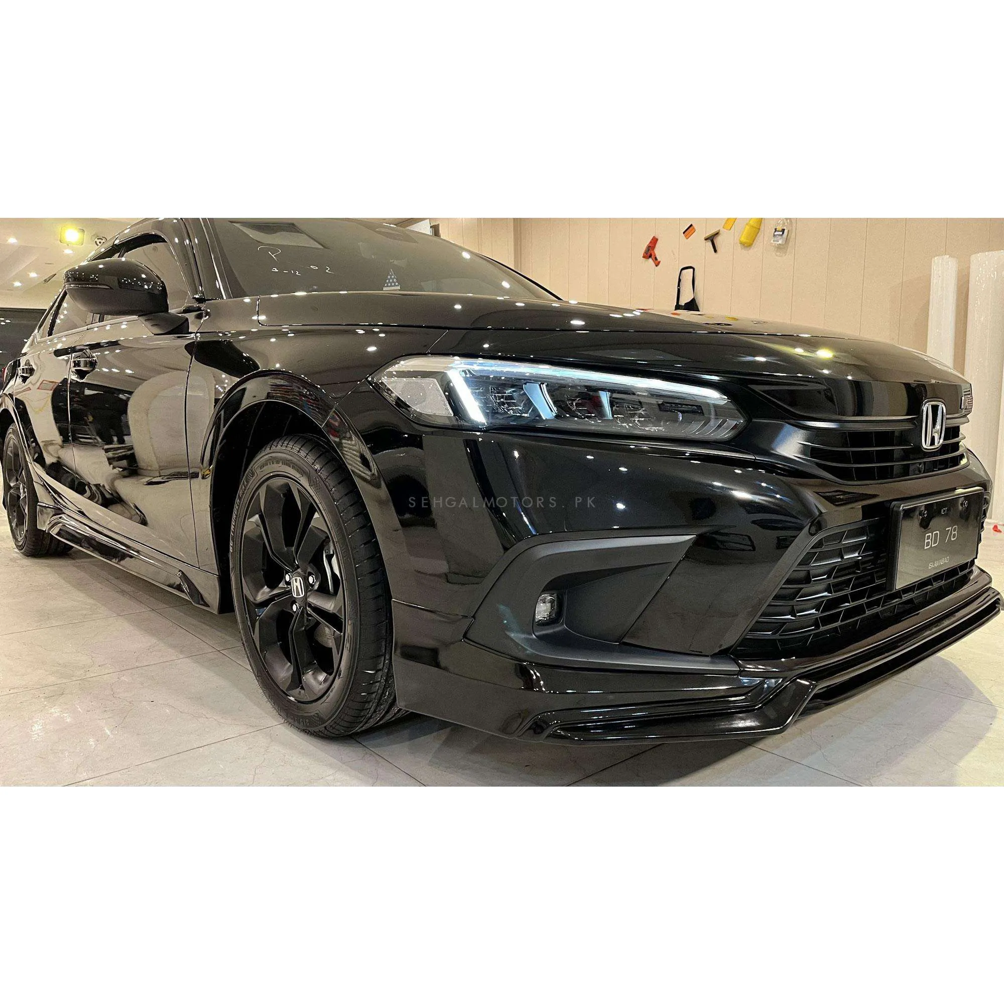 Honda Civic Body Kit Yofer Style 4PC SJX-13 - Model 2022-2024