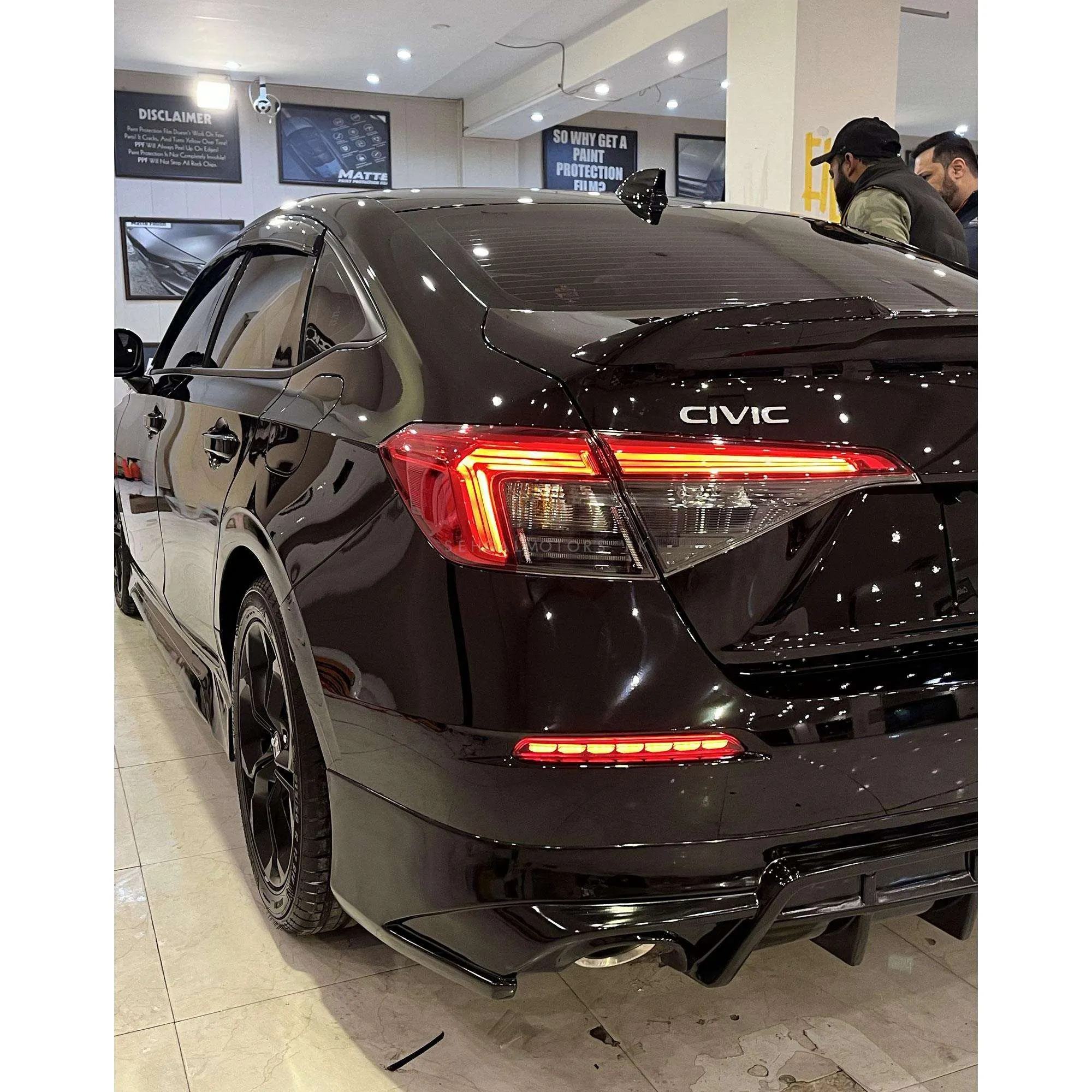Honda Civic Body Kit Yofer Style 4PC SJX-13 - Model 2022-2024