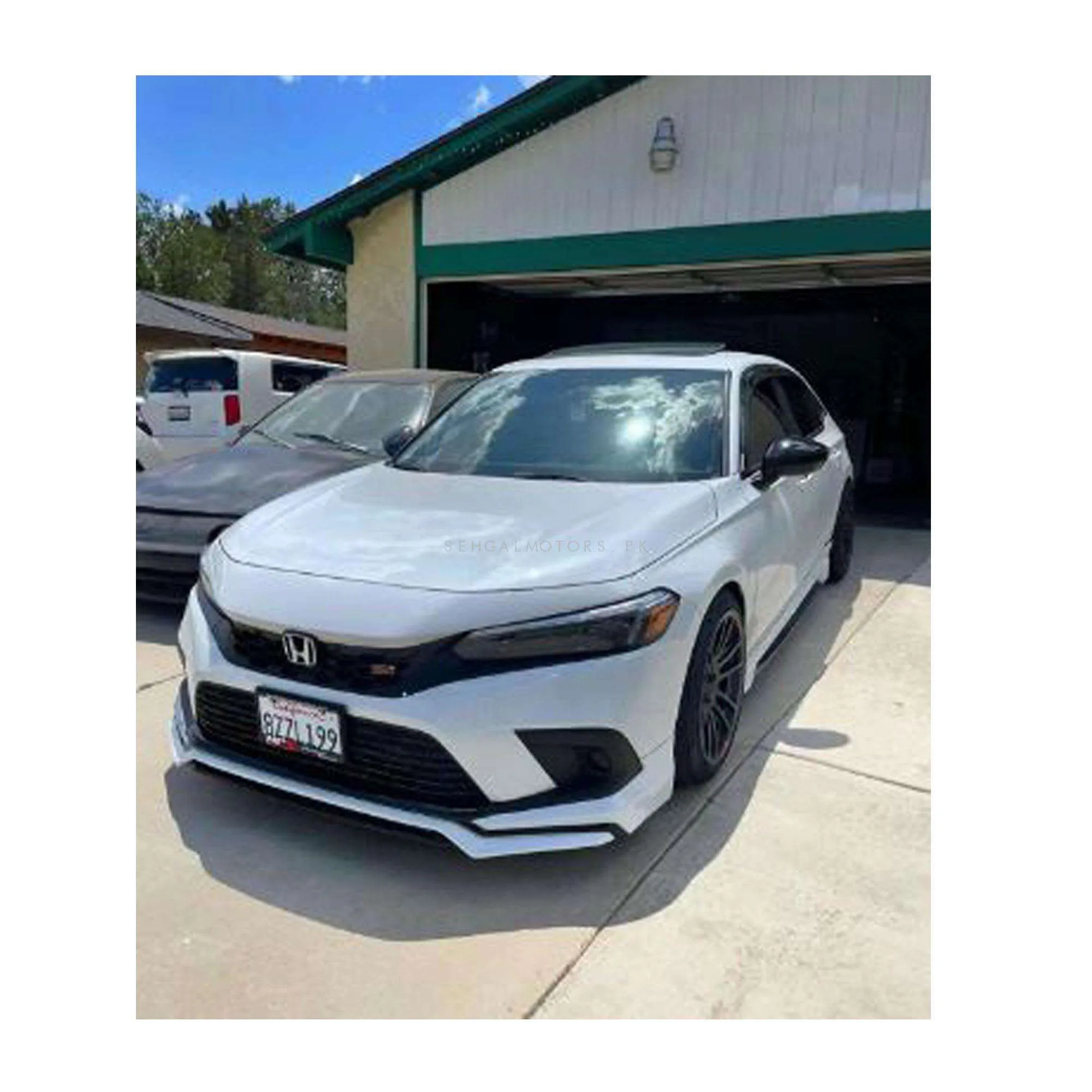 Honda Civic Body Kit Yofer Style 4PC SJX-13 - Model 2022-2024