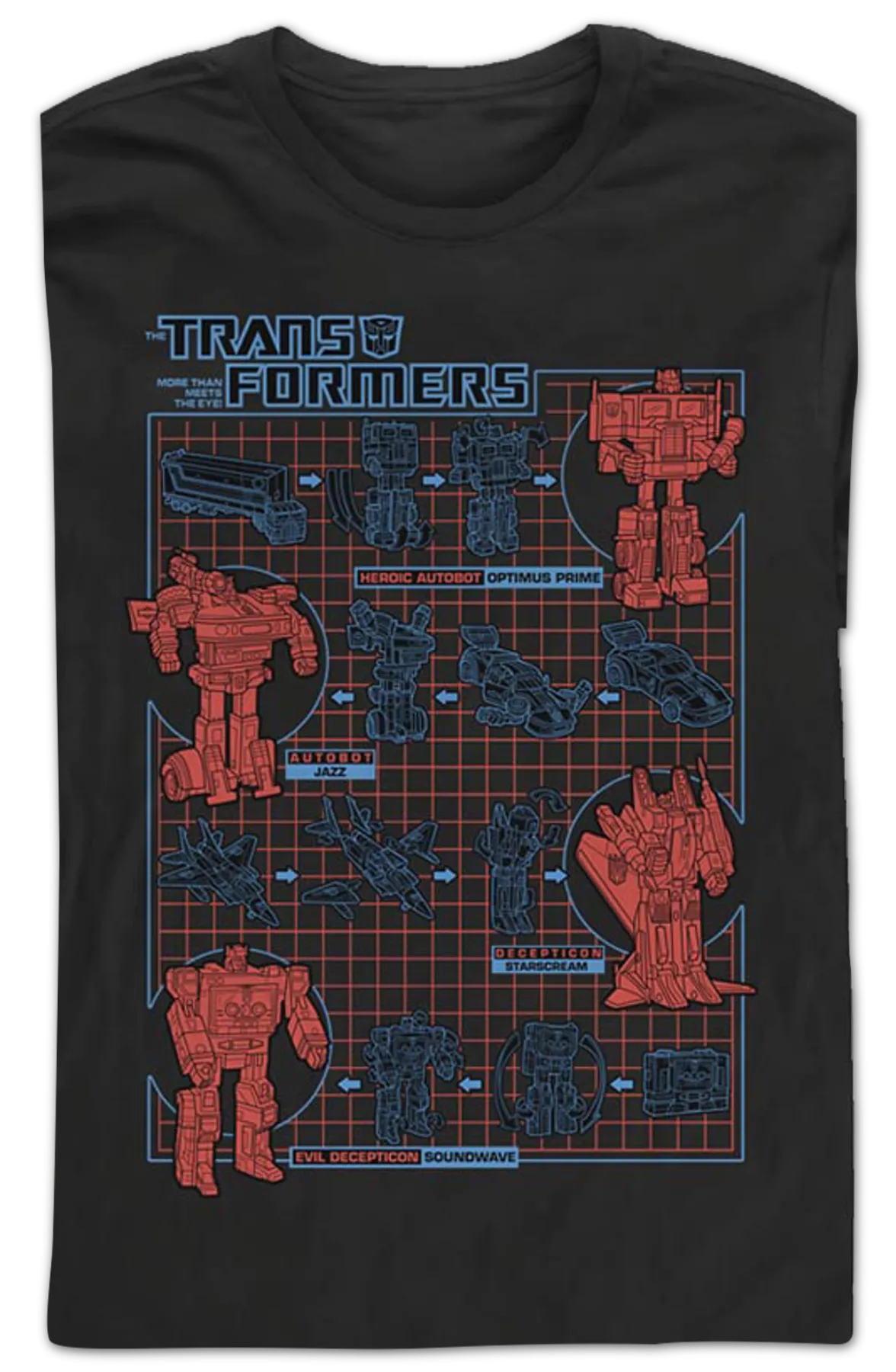 How To Change To Robot Mode Transformers Long Sleeve Shirt