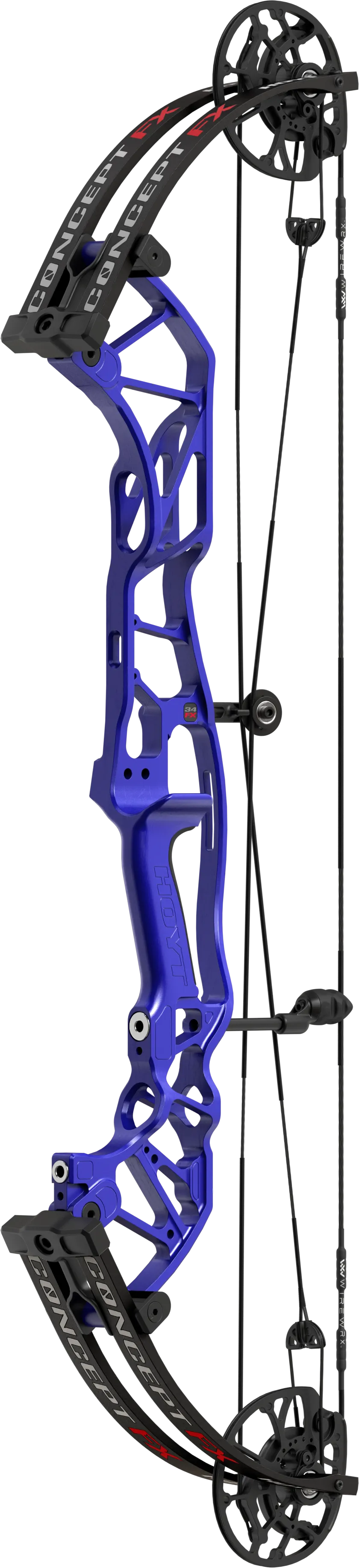 Hoyt Concept FX Compound Bow With Gloss Limbs