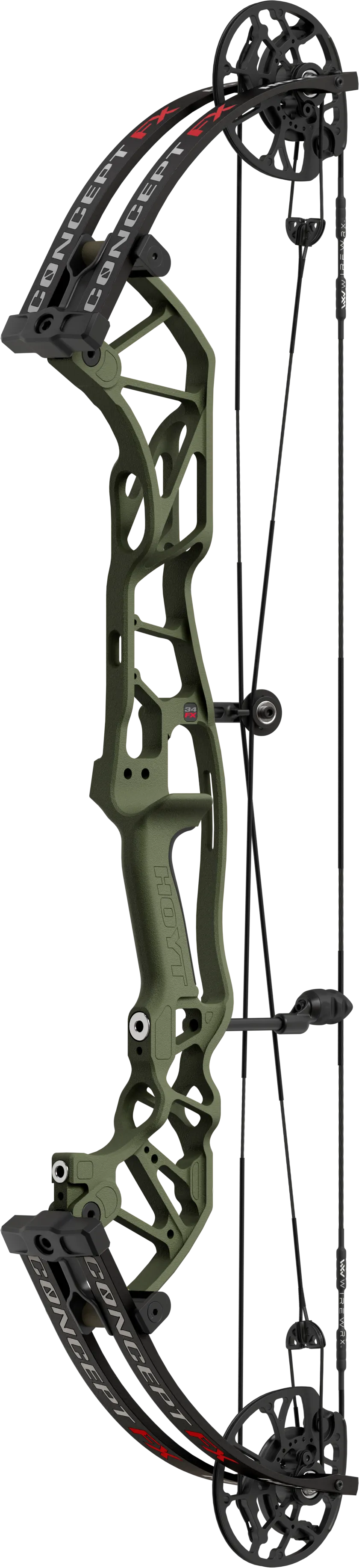 Hoyt Concept FX Compound Bow With Gloss Limbs