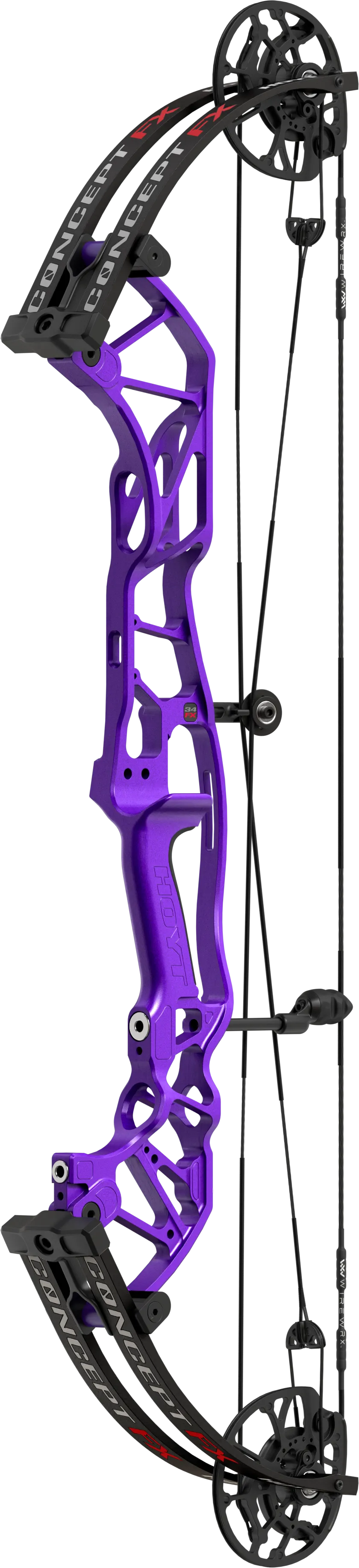 Hoyt Concept FX Compound Bow With Gloss Limbs