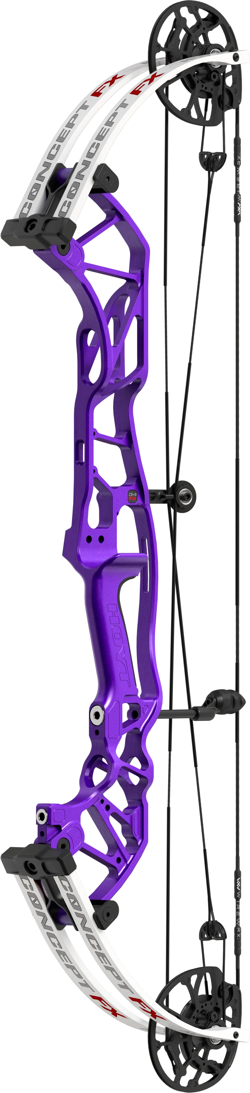 Hoyt Concept FX Compound Bow With Gloss Limbs