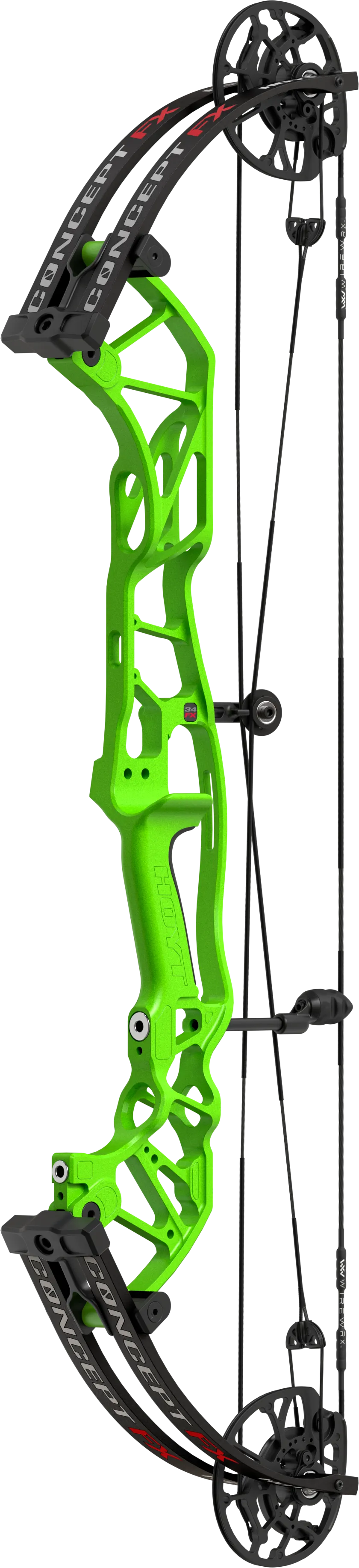 Hoyt Concept FX Compound Bow With Gloss Limbs