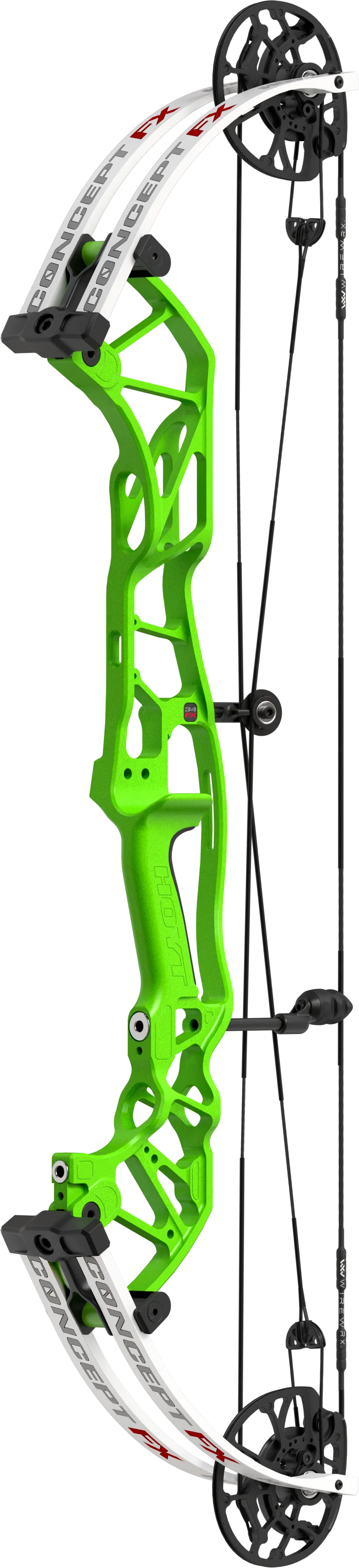 Hoyt Concept FX Compound Bow With Gloss Limbs