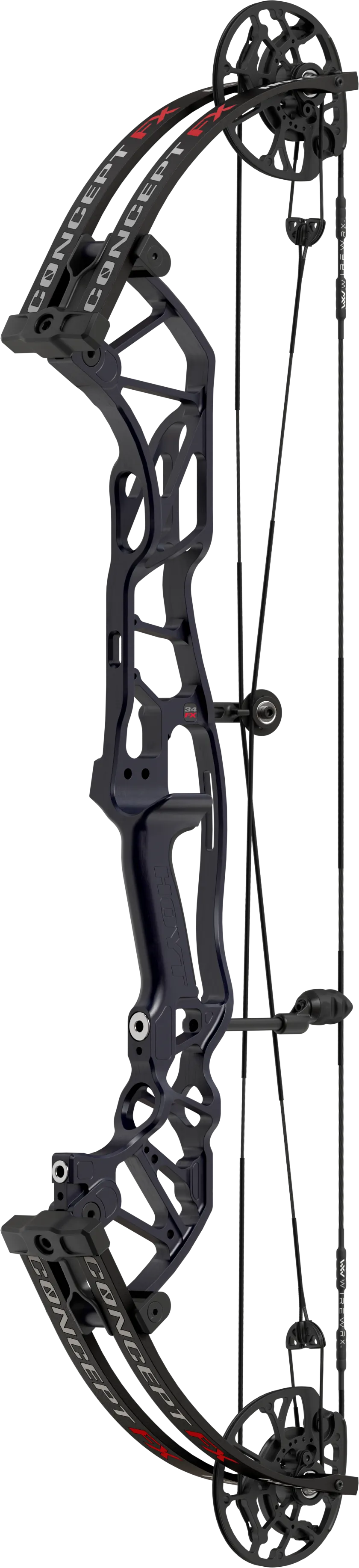 Hoyt Concept FX Compound Bow With Gloss Limbs