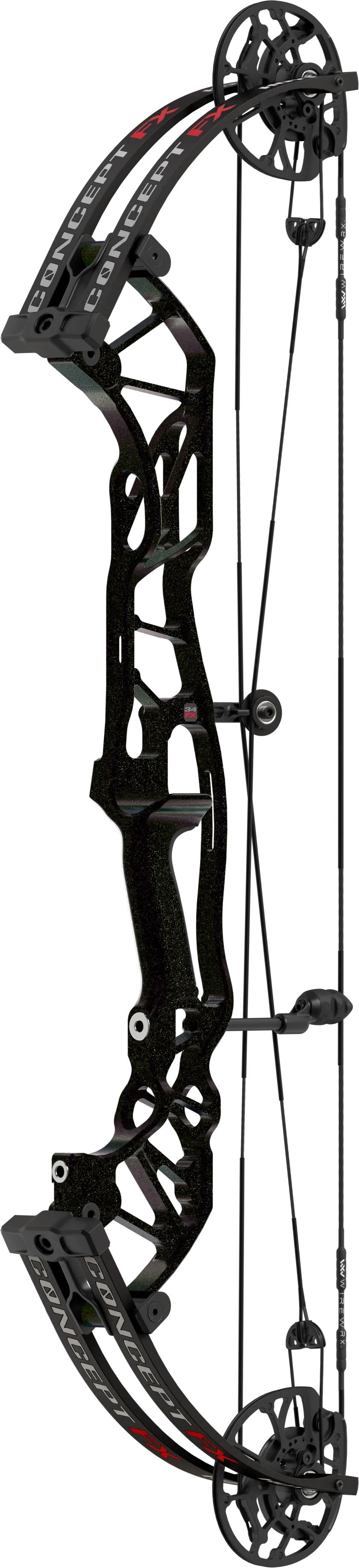 Hoyt Concept FX Compound Bow With Gloss Limbs