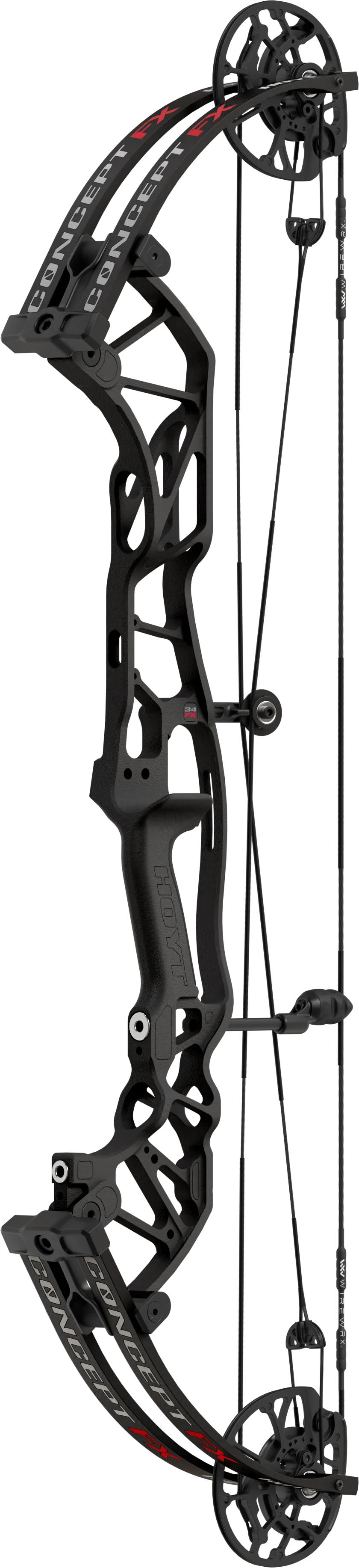 Hoyt Concept FX Compound Bow With Gloss Limbs